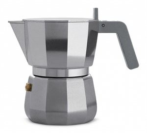 Alessi - Moka espressobryggare i aluminium (3 koppar) 