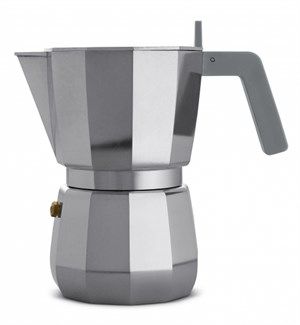 Alessi - Moka espressobryggare i aluminium (6 koppar) 