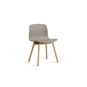 HAY - About a Chair 12 stol - vit/ekben