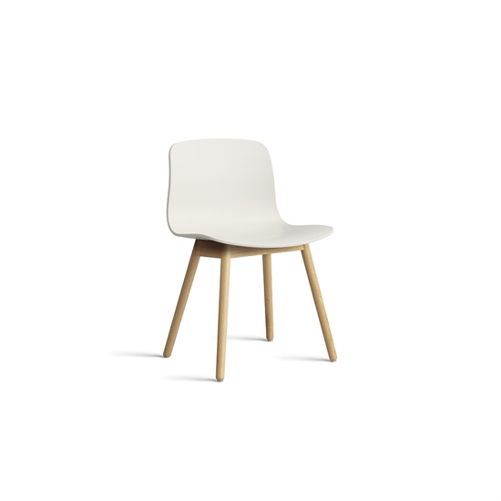 HAY - About a Chair 12 stol - vit/ekben