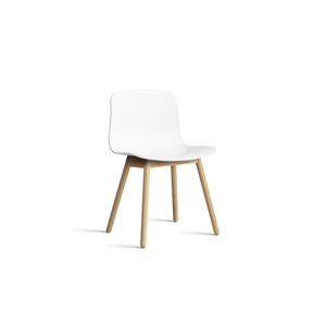 HAY - About a Chair 12 stol - vit/ekben