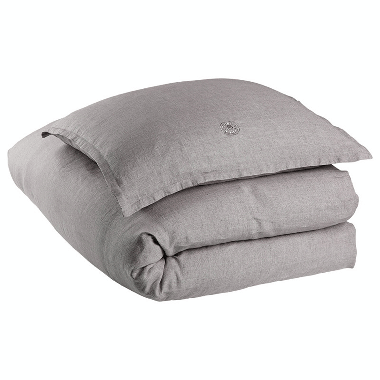 Jensen Damask Sängkläder LINEN Patinate Grey (140x200 cm)