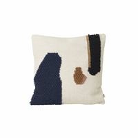 ferm LIVING - Loop kudde - Mount - mörkblå