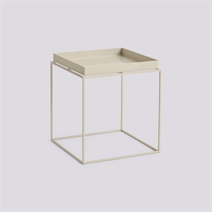 HAY - Tray bord 40x40 cm. H 44 cm - vit