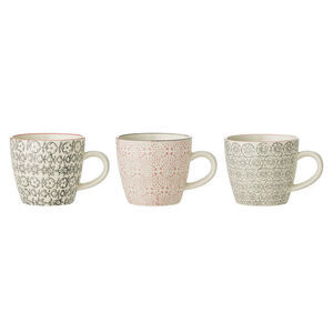 Bloomingville - Cécile Cup, Rosa, Stengods