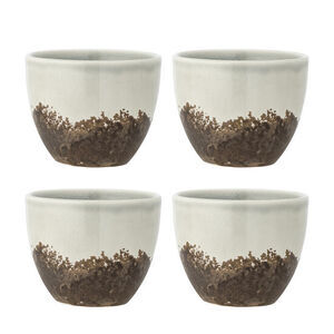 Bloomingville - Paula Kopp, Multipack, Brun, Stengods