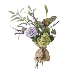 Bloomingville - Whisper konstgjord bukett, lila, plast