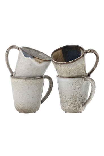 Bloomingville - Jules-mugg, flerpack, blå, stengods