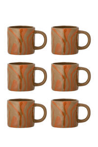 Bloomingville - Ninka Kopp, Multipack, Orange, Stengods