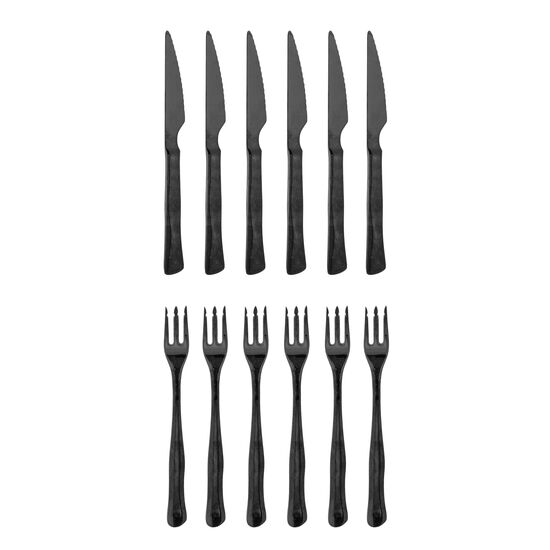 Bloomingville - Ollin Grillbestick, Multipack, Svart, Rostfritt Stål