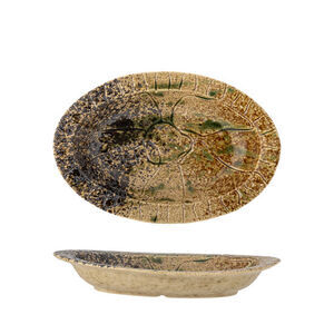 Creative Collection - Larken Serveringsfat, Svart, Stengods