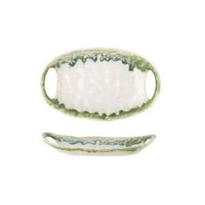 Creative Collection - Prim serveringsfat, grönt, stengods
