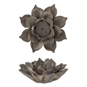 Creative Collection - Eira värmeljushållare, brun, stengods