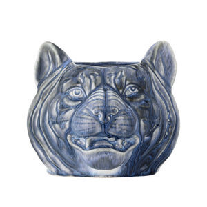 Creative Collection - Abner Blomkrukgömmer, Blå, Stengods