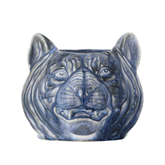 Creative Collection - Abner Blomkrukgömmer, Blå, Stengods