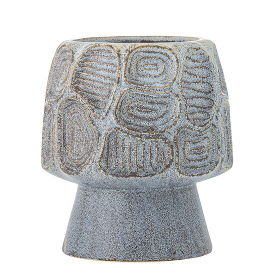 Creative Collection - Clarke blomkruka hudar, blå, stengods