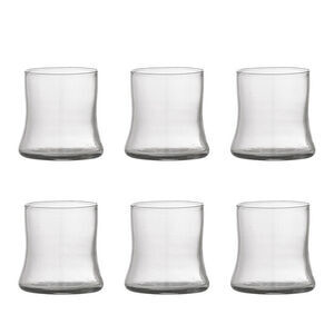 Bloomingville - Florentinskt dricksglas, flerpack, klart, återvunnet glas