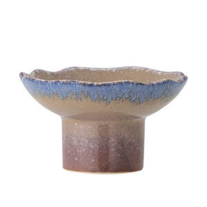 Creative Collection - Cloe Ljusstake, Blå, Stengods