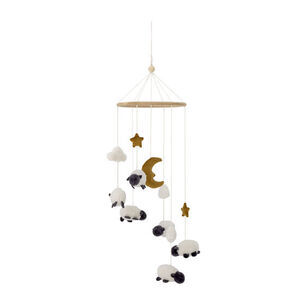 Bloomingville - Docka Mobil, Vit, Polyester