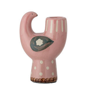 Bloomingville - Trudy Ljusstake, Rosa, Stengods