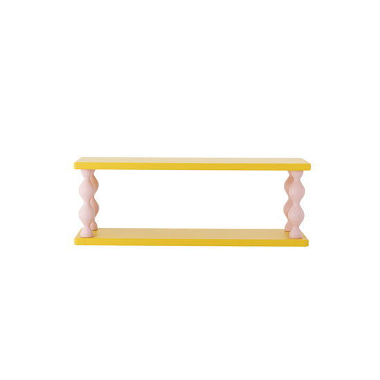 Bloomingville - Bibiola hyllplan, gul, MDF