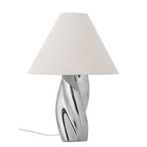 Bloomingville - Silva Bordlampa, Silver, Stengods