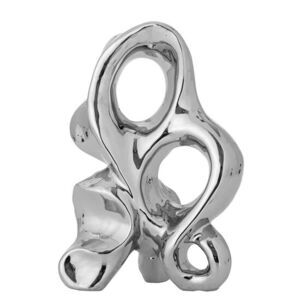 Bloomingville - Vinini Dekoration, Silver, Stengods