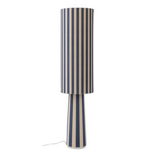 Bloomingville - Emmie golvlampa, blå, polyester