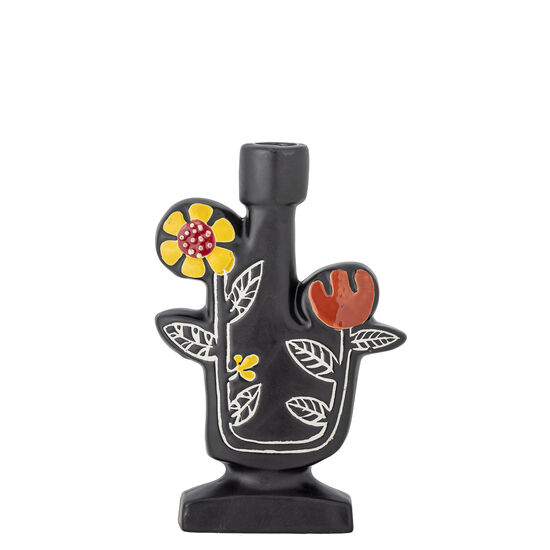 Bloomingville - Vivielle ljusstake, flerfärgad, stengods