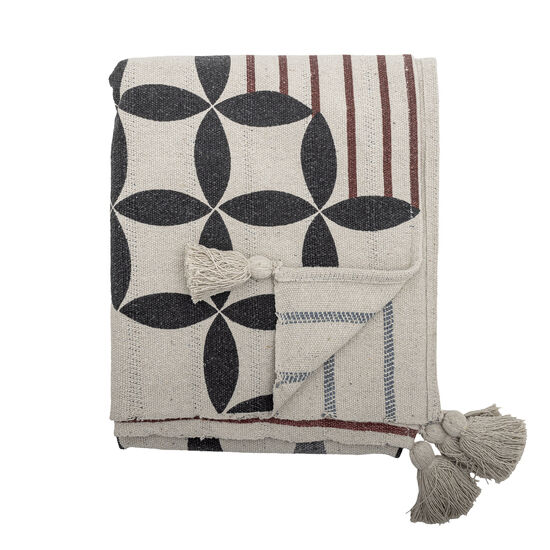 Bloomingville - Forma Rutig, Natur, Återvunnen bomull