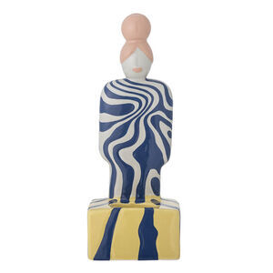 Bloomingville - Priya värmeljushållare, flerfärgad, stengods