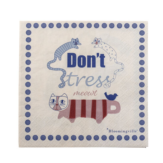 Bloomingville - Missy Servett, Flerfärgad, FSC®Mix, Papper