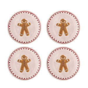 Bloomingville - Binna Tallrik, Rosa, Stengods