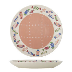 Bloomingville - Karamelltallrik, Flerfärgad, Stengods