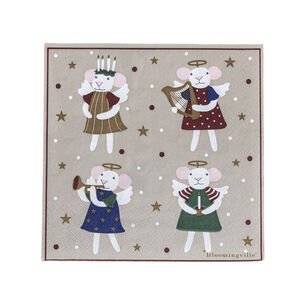 Bloomingville - Peo Servett, Flerfärgad, FSC®Mix, Papper