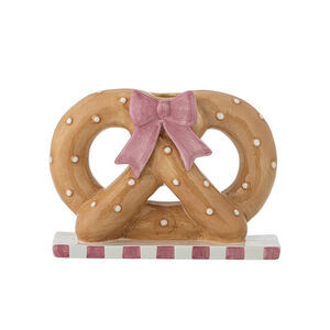 Bloomingville - Pretzie ljusstake, brun, keramik