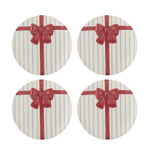 Bloomingville - Bowie-tallrik, blå, stengods