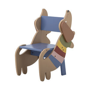 Bloomingville - Charlie-stol, flerfärgad, FSC®100%, MDF