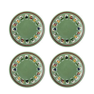 Bloomingville - Peo Tallrik, Grön, Stengods