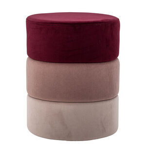 Bloomingville - Bilbao Puff, Flerfärgad, Polyester