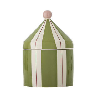 Bloomingville - Cimmi Burk med lock, Grön, Stengods