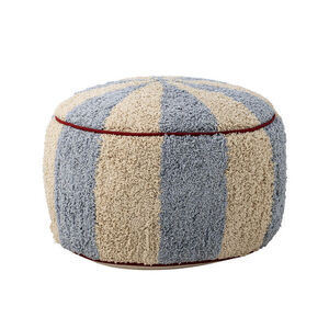 Bloomingville - Charoline Puff, Blå, Bomull