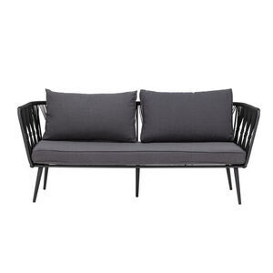 Bloomingville - Pavone soffa, svart, metall