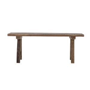 Creative Collection - Brosse bänk, brun, återvunnet trä