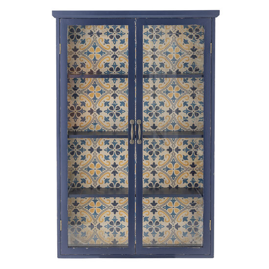 Creative Collection - Hazem skåp, blått, furu