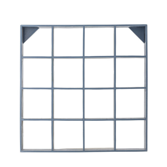 Creative Collection - Bekka Hylla, Blå, Återvunnet Trä