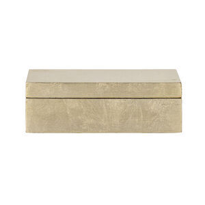 Bloomingville - Nenonlåda med lock, guld, FSC®100%, MDF