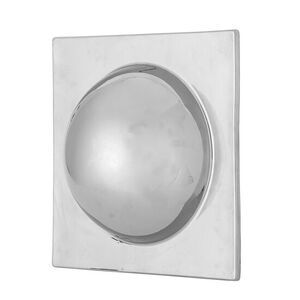 Bloomingville - Cesta Väggdekoration, Silver, Stengods