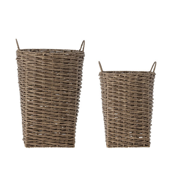 Bloomingville - Cestina Basket, Brun, Polyrattan