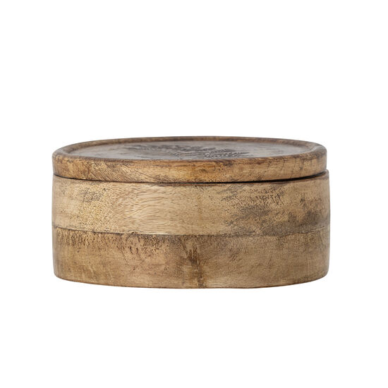 Creative Collection - Moya Burk med lock, Nature, FSC®100%, Mango